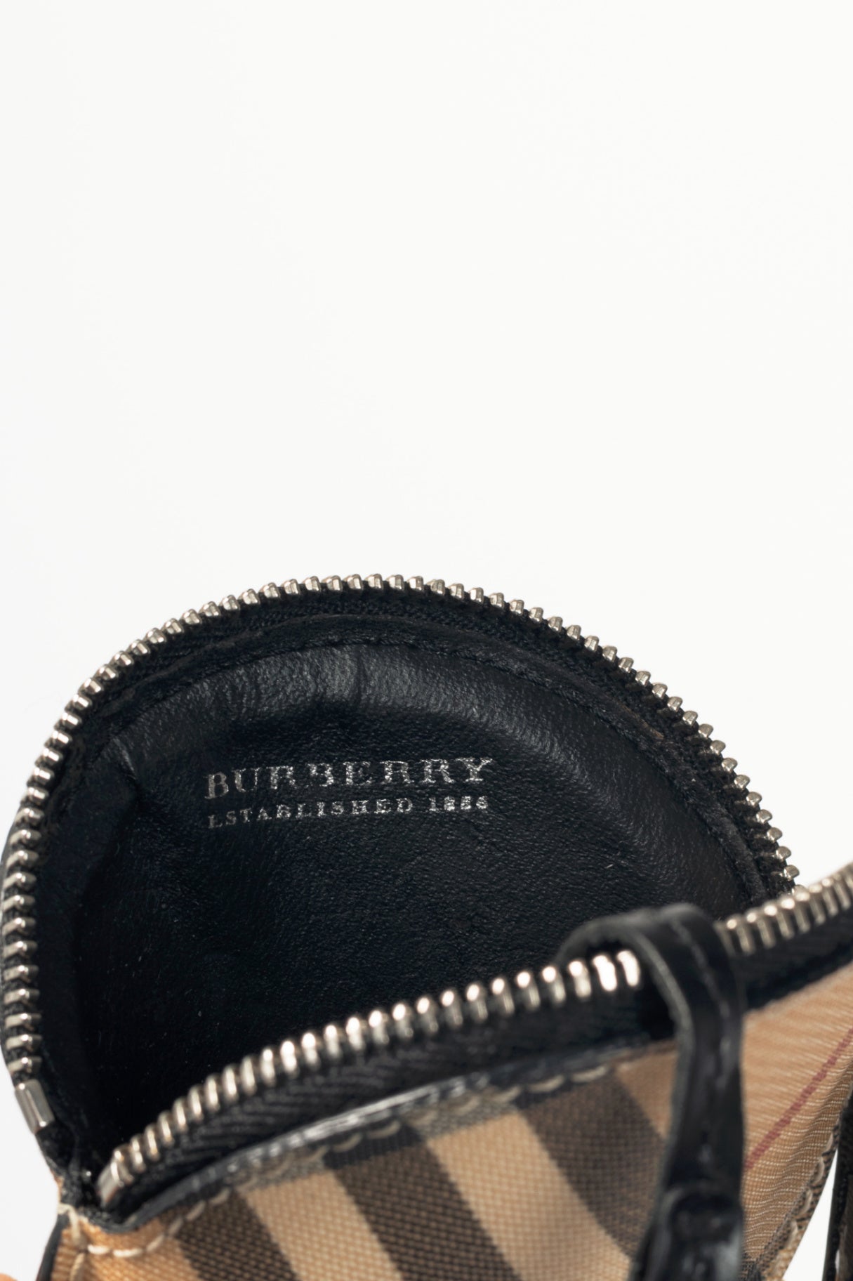 Burberry House Check Round Coin Purse