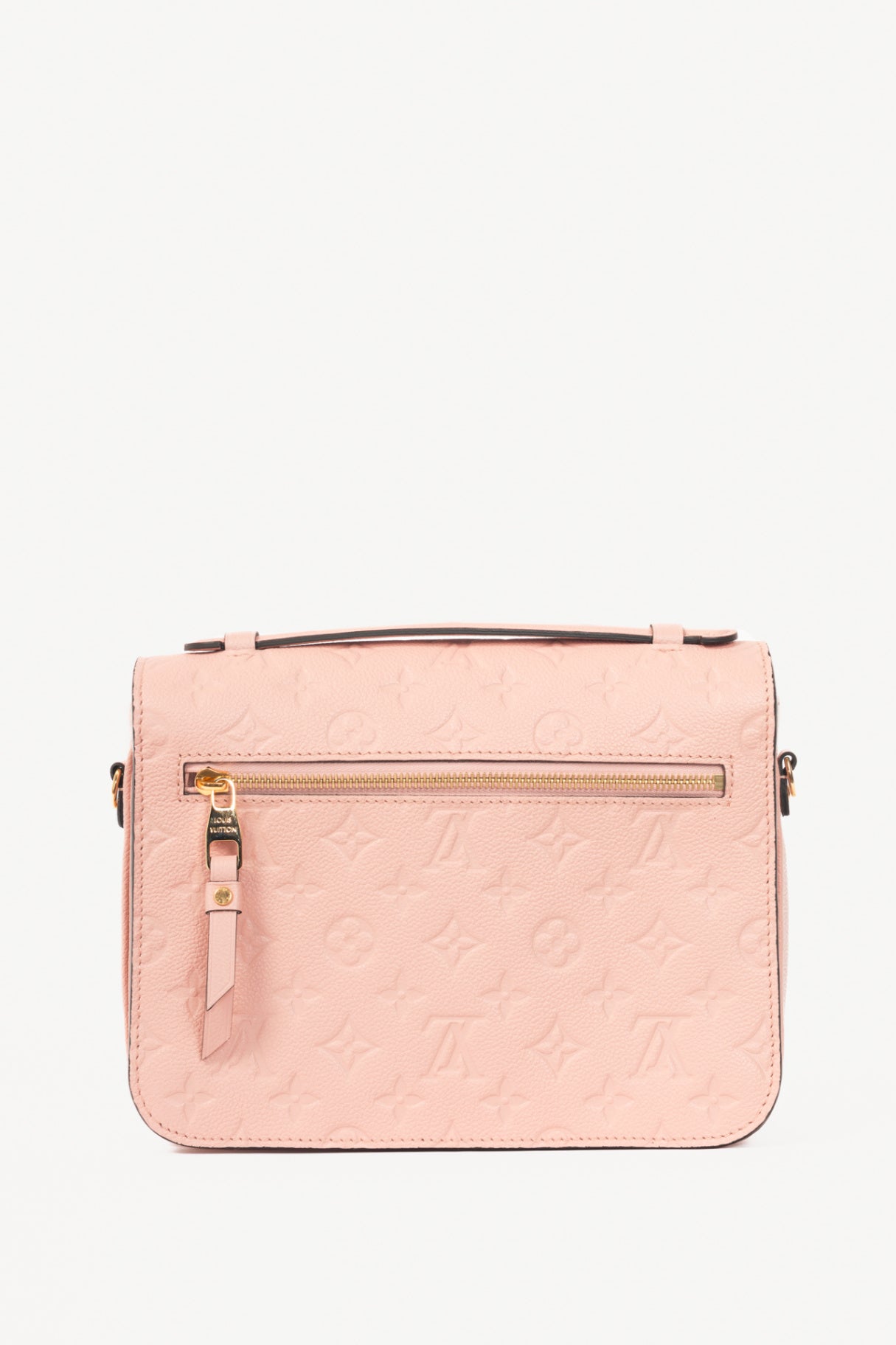 Louis Vuitton Pochette Metis MM Rose Poudre Monogram Empreinte Satchel 