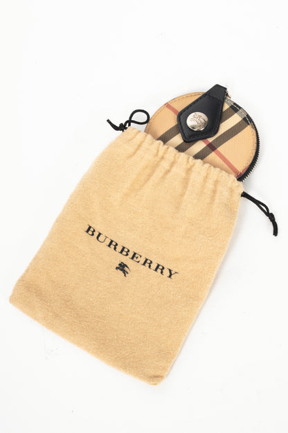 Burberry House Check Round Coin Purse