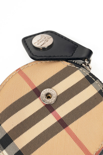 Burberry House Check Round Coin Purse