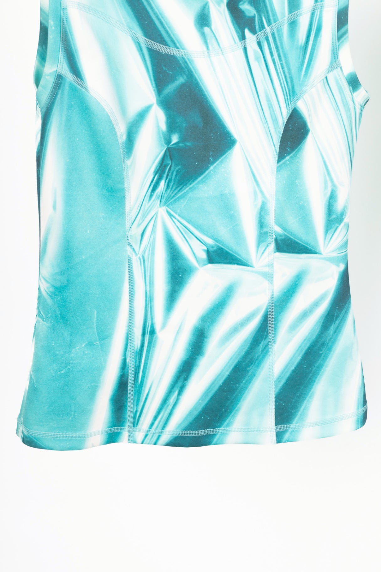 Escada Sport Eprint & Eprinta "Fantasy" Teal Abstract-Print Activewear Set