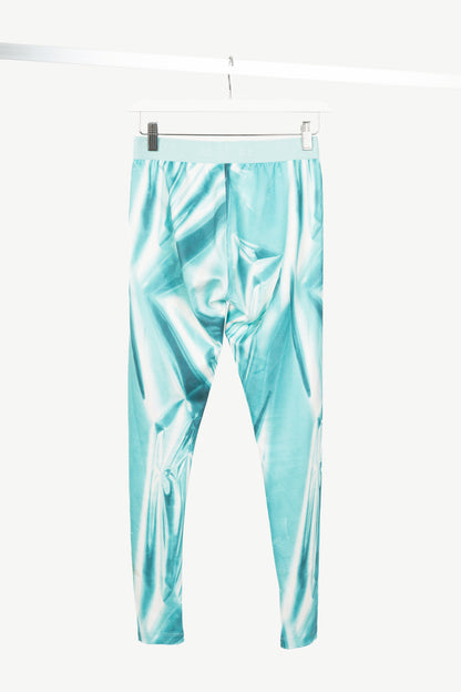 Escada Sport Eprint & Eprinta "Fantasy" Teal Abstract-Print Activewear Set