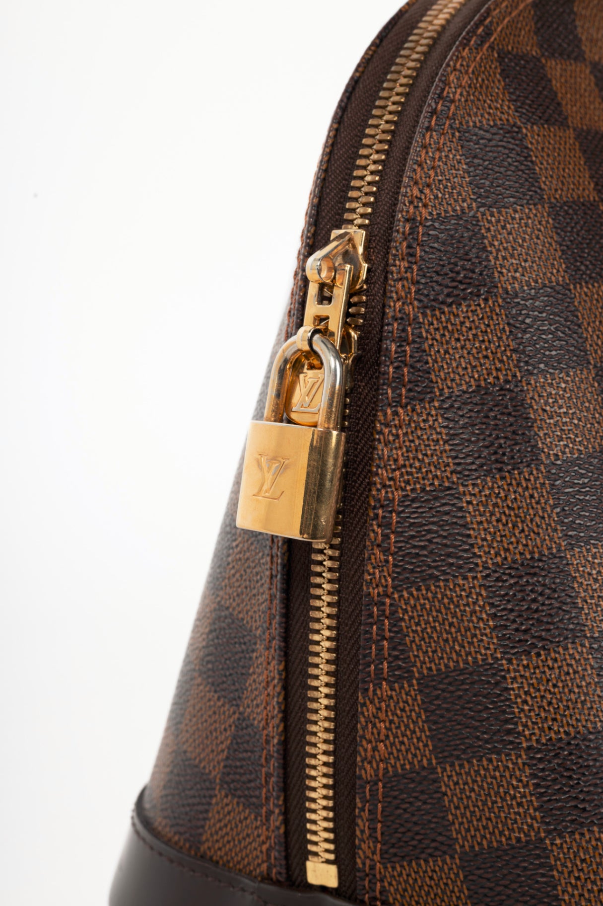 Louis Vuitton Alma PM Damier Ebene Canvas Tote