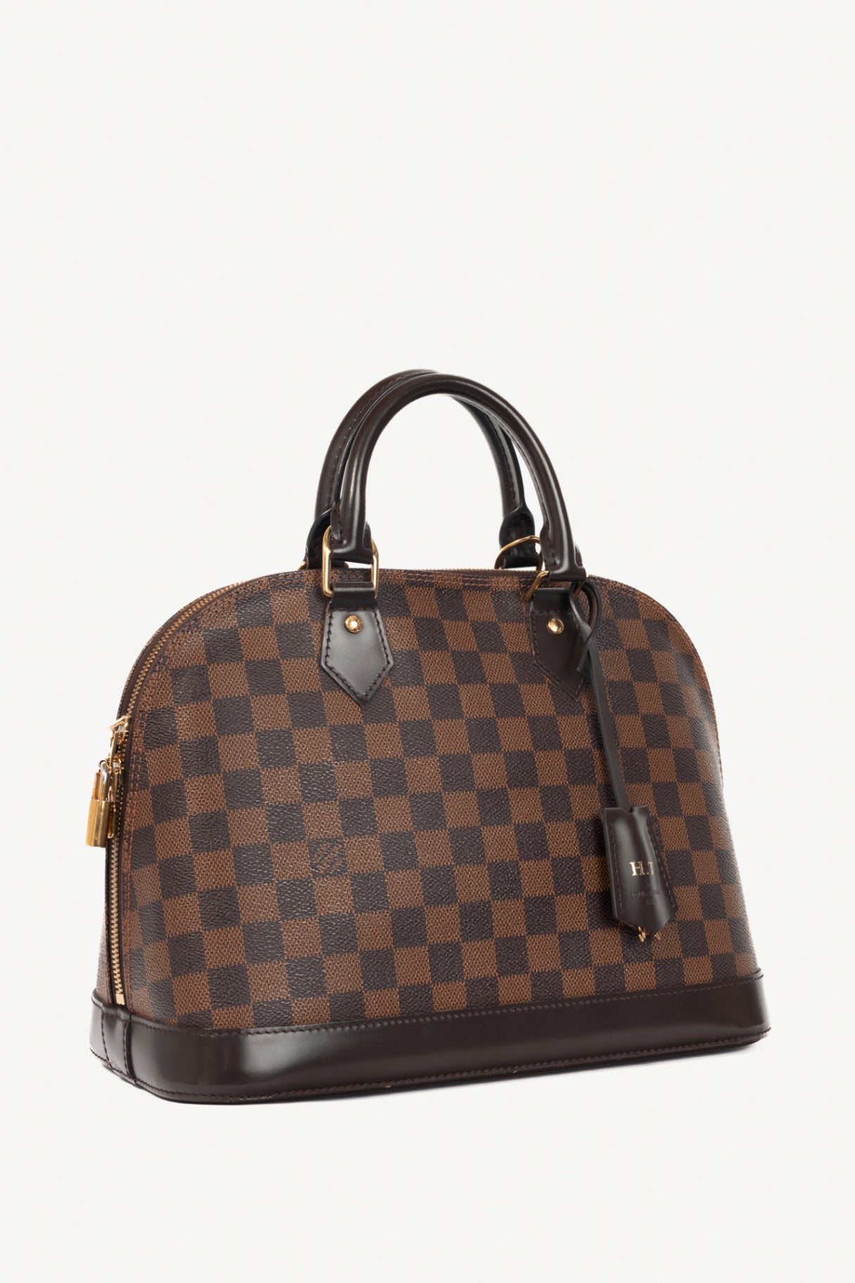 Louis Vuitton Alma PM Damier Ebene Canvas Tote