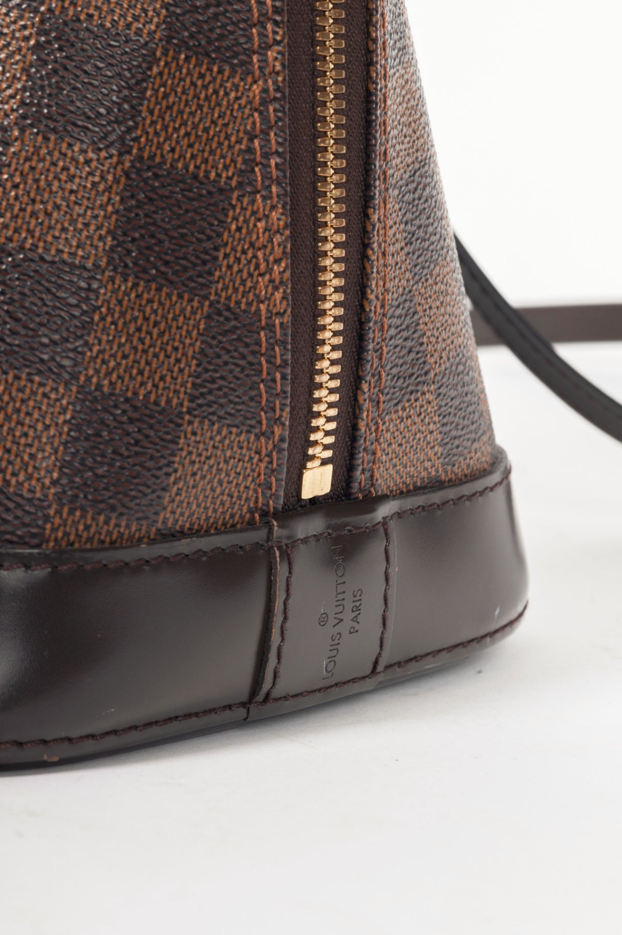 Louis Vuitton Alma PM Damier Ebene Canvas Tote