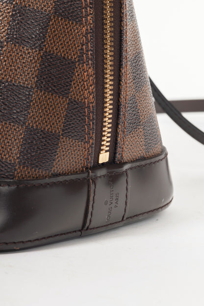 Louis Vuitton Alma PM Damier Ebene Canvas Tote