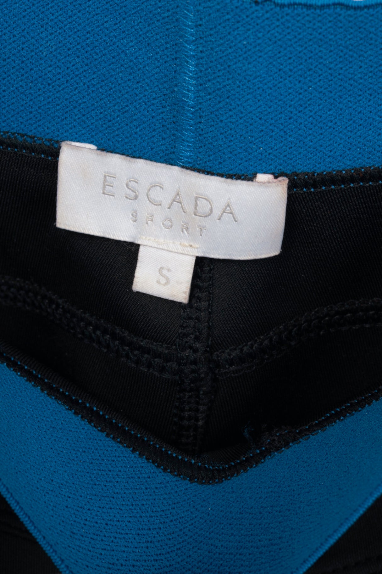 Escada Sport Ecirca & Ecircola Black Perforated Activewear Set