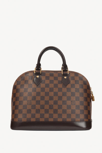 Louis Vuitton Alma PM Damier Ebene Canvas Tote