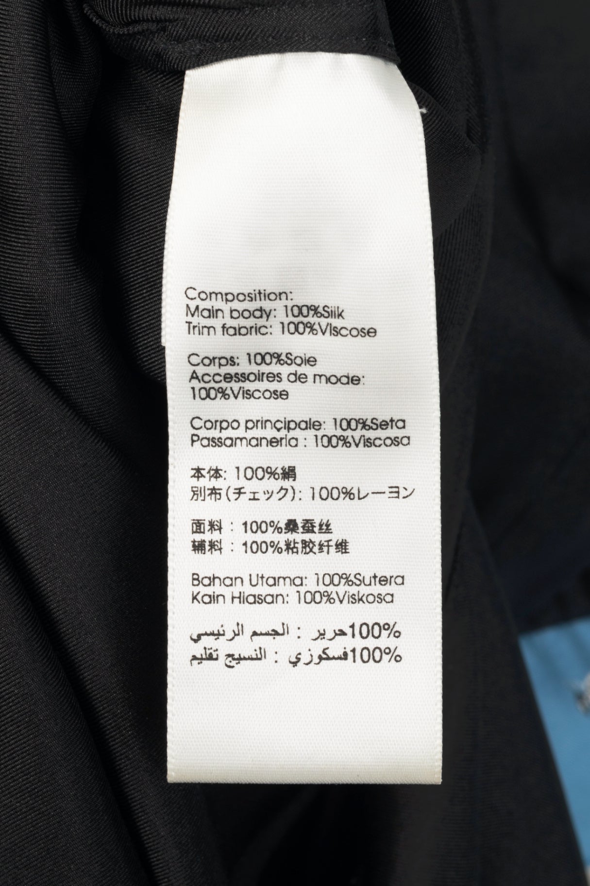 3.1 Phillip Lim Black Silk-Satin Patchwork Shirt Dress