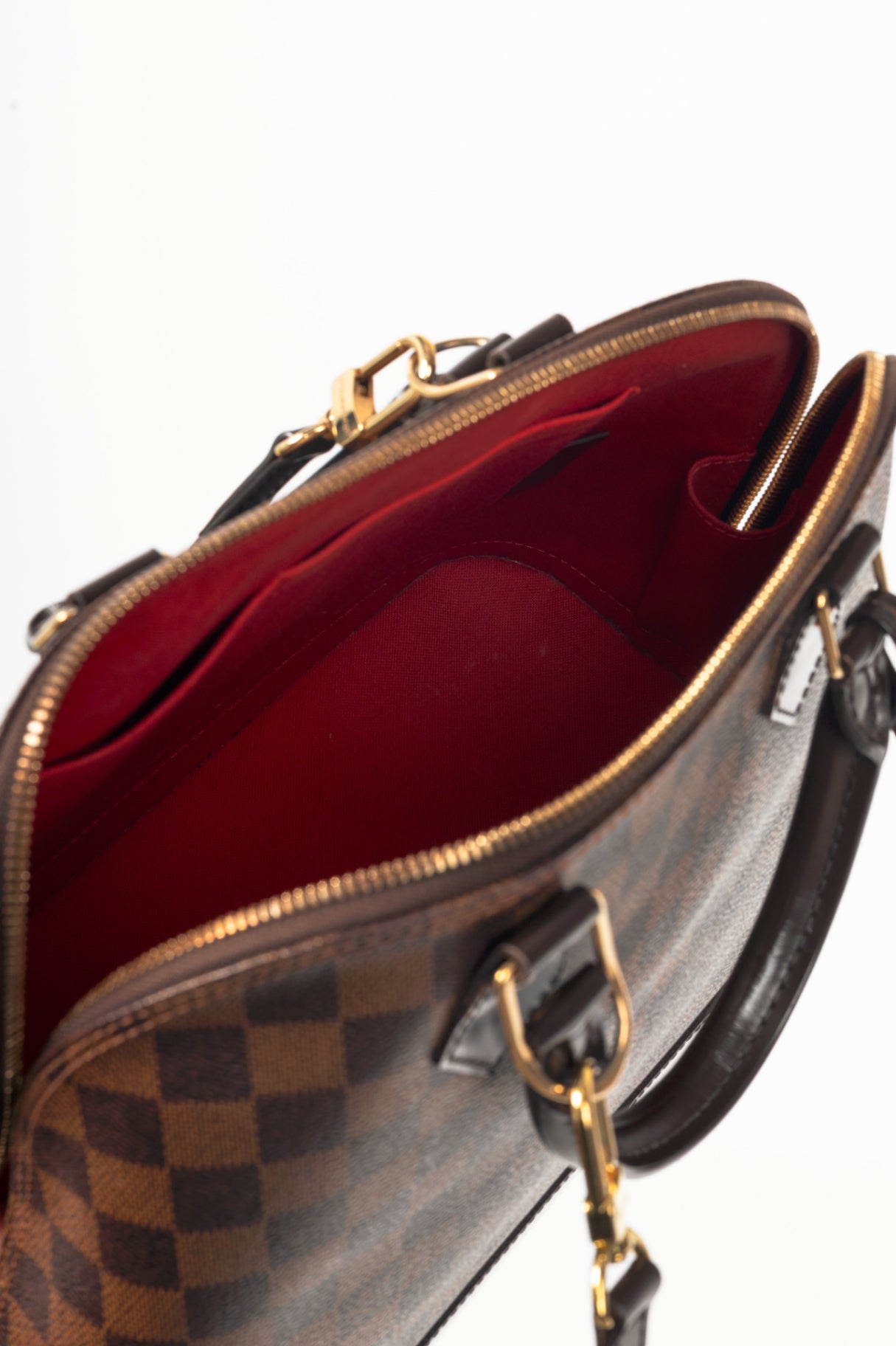Louis Vuitton Alma PM Damier Ebene Canvas Tote