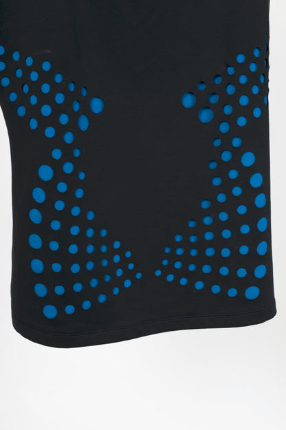 Escada Sport Ecirca & Ecircola Black Perforated Activewear Set