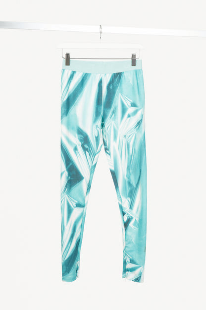 Escada Sport Eprint & Eprinta "Fantasy" Teal Abstract-Print Activewear Set