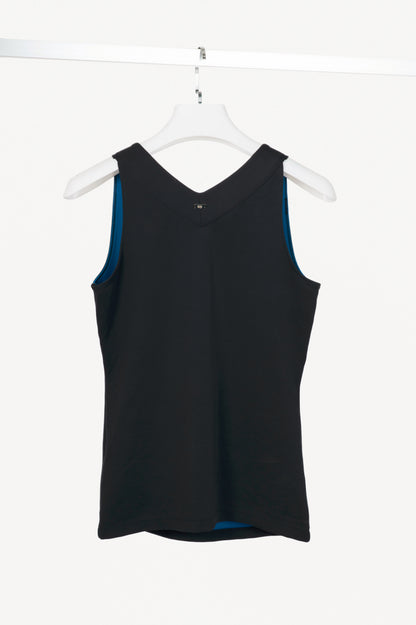 Escada Sport Ecirca & Ecircola Black Perforated Activewear Set