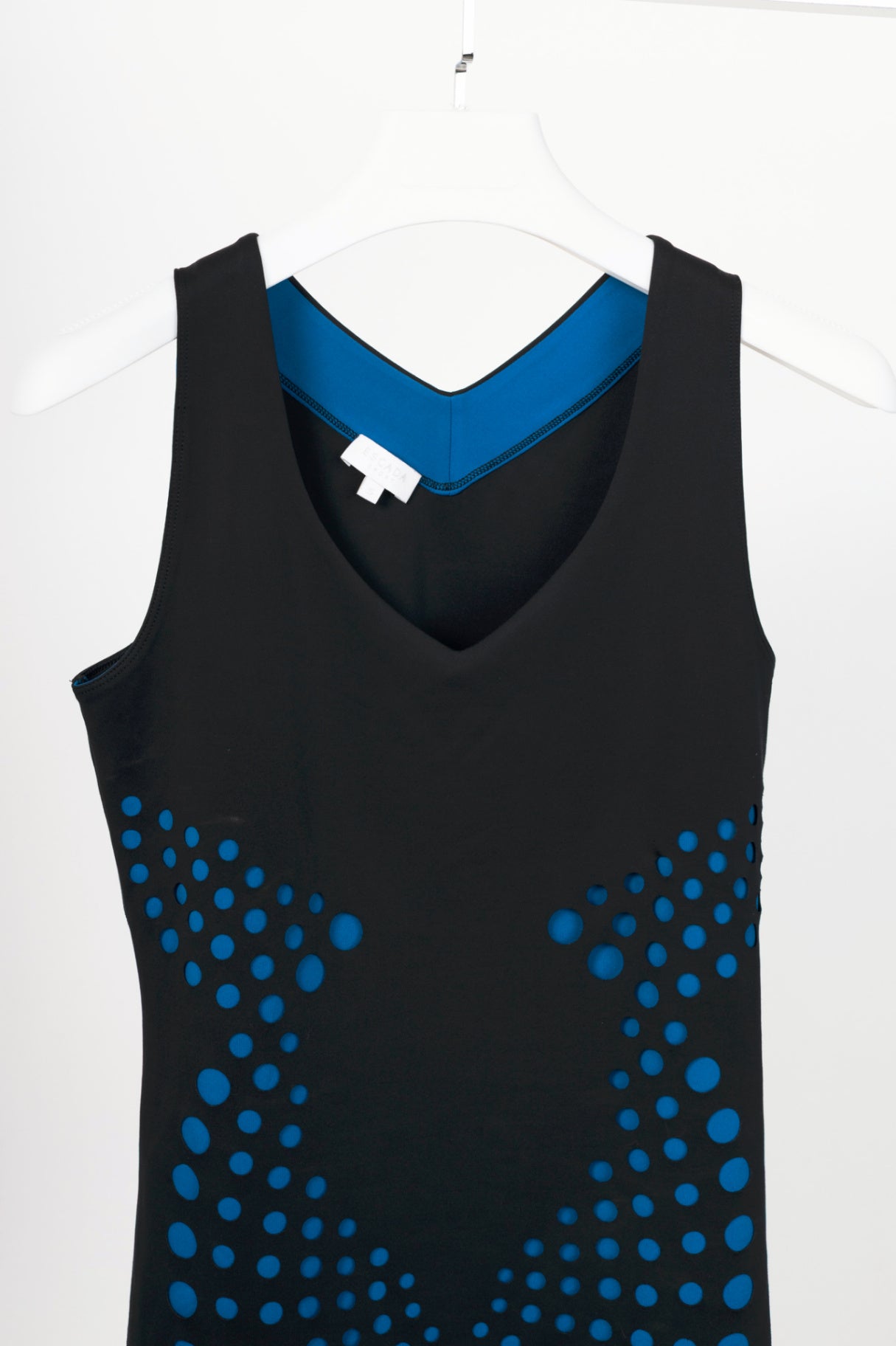 Escada Sport Ecirca & Ecircola Black Perforated Activewear Set