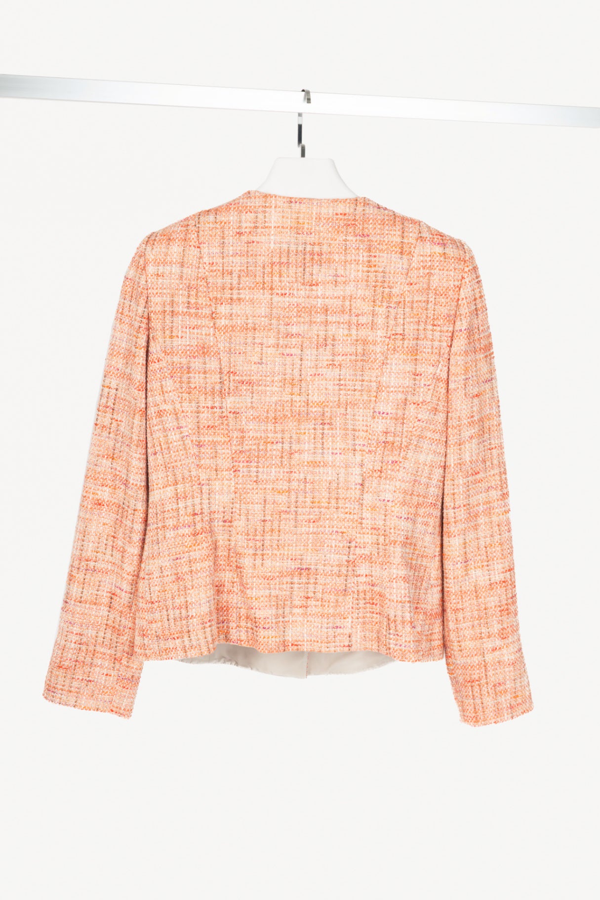 Lafayette 148 Darina Bouquet-Multi Cotton-Tweed Jacket