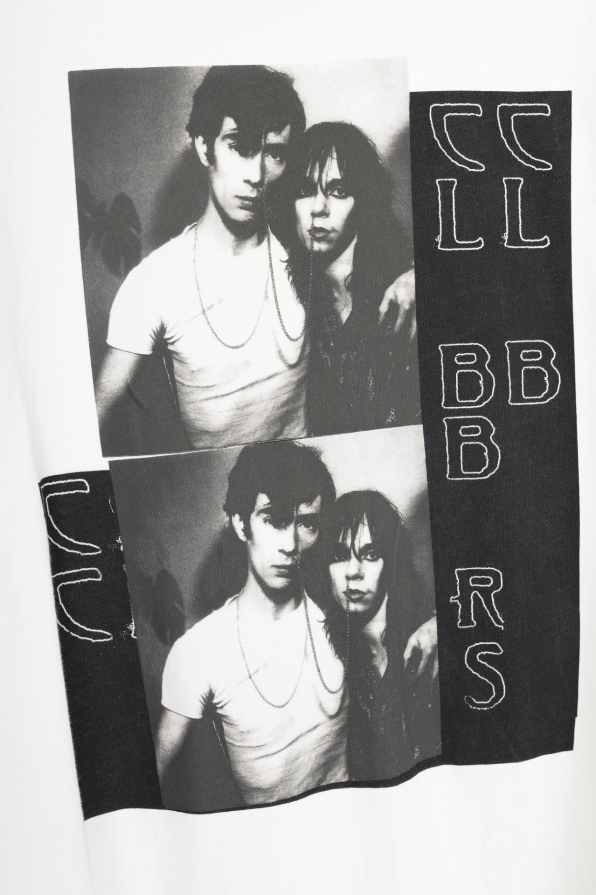 Raf Simons SS19 White Cotton Graphic T-Shirt