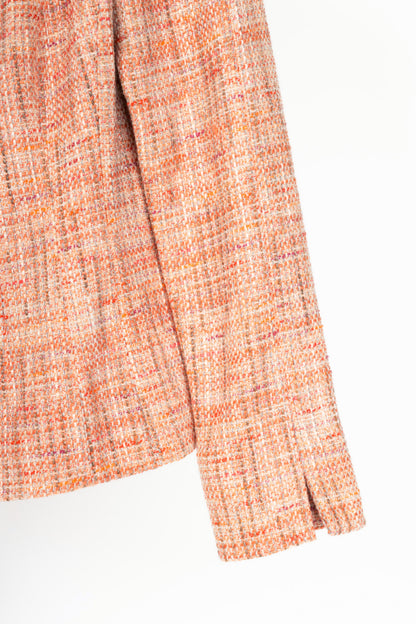 Lafayette 148 Darina Bouquet-Multi Cotton-Tweed Jacket