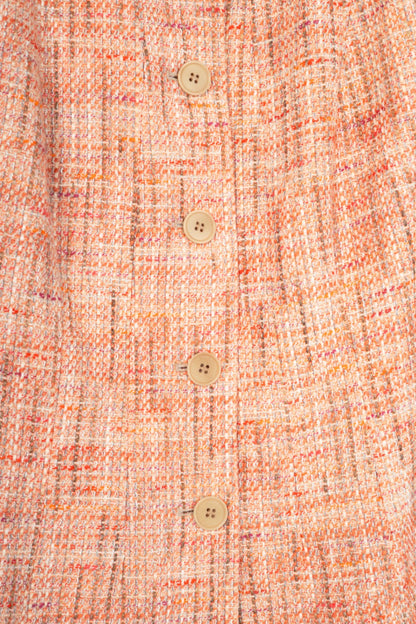 Lafayette 148 Darina Bouquet-Multi Cotton-Tweed Jacket