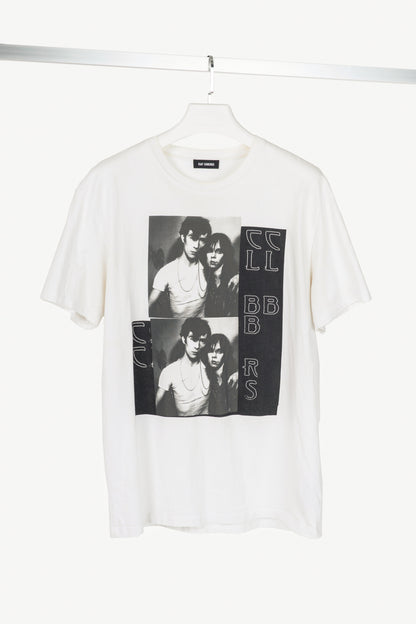 Raf Simons SS19 White Cotton Graphic T-Shirt