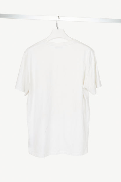 Raf Simons SS19 White Cotton Graphic T-Shirt