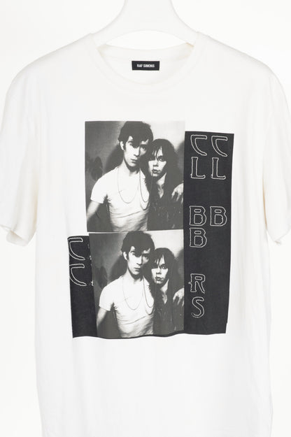 Raf Simons SS19 White Cotton Graphic T-Shirt