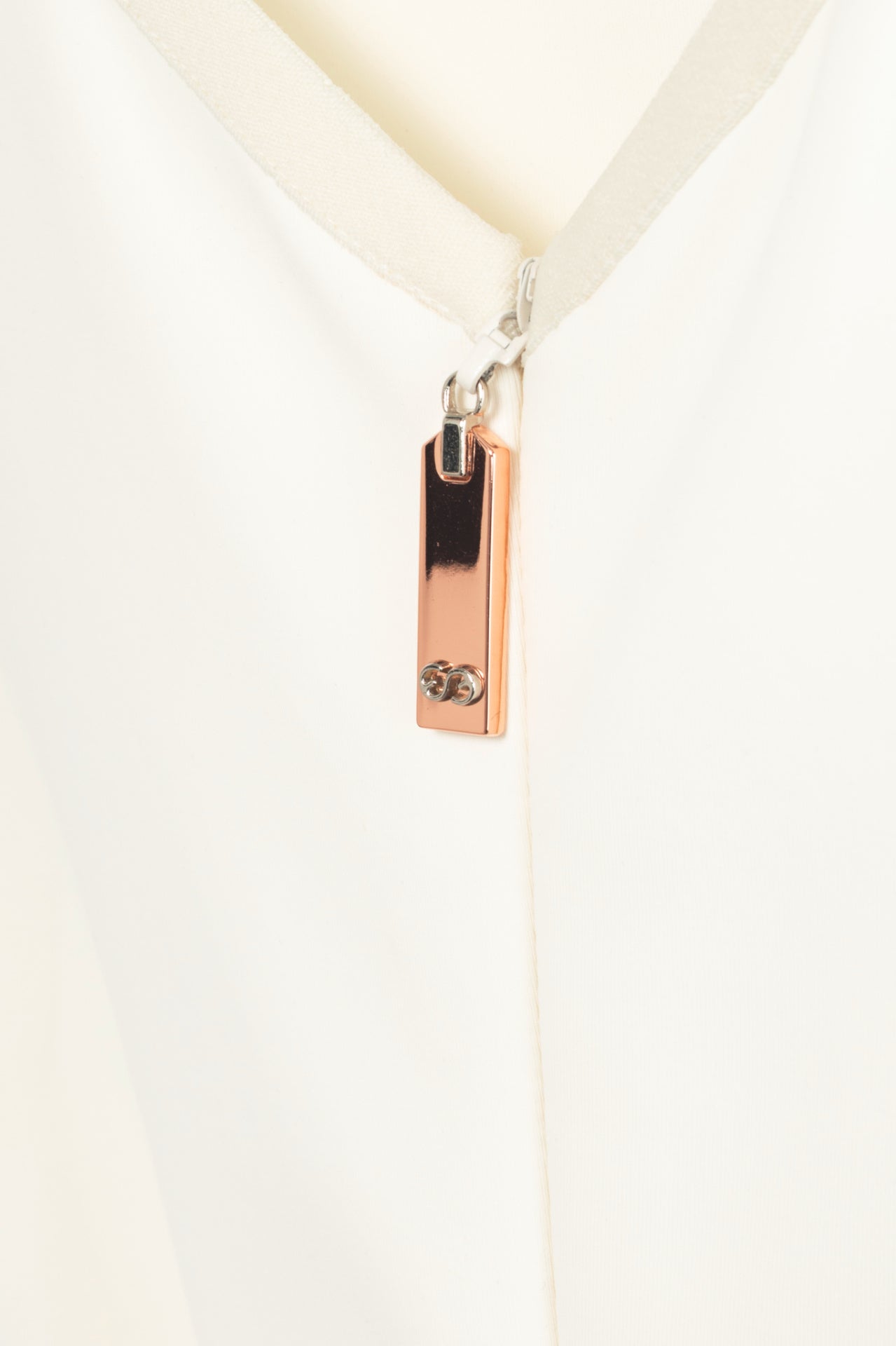 Escada Sport Debond Off-White Neoprene Circle-Hem Dress