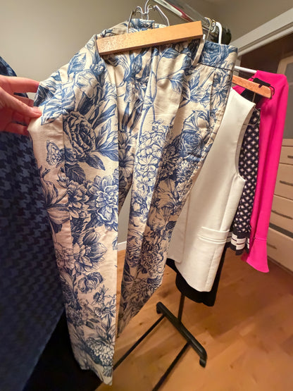 Weekend Max Mara botanical print pants
