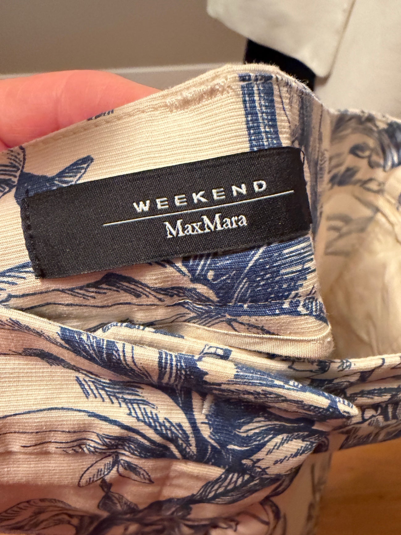 Weekend Max Mara botanical print pants