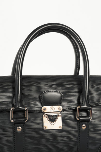 Louis Vuitton Segur PM Black Epi Leather Handbag