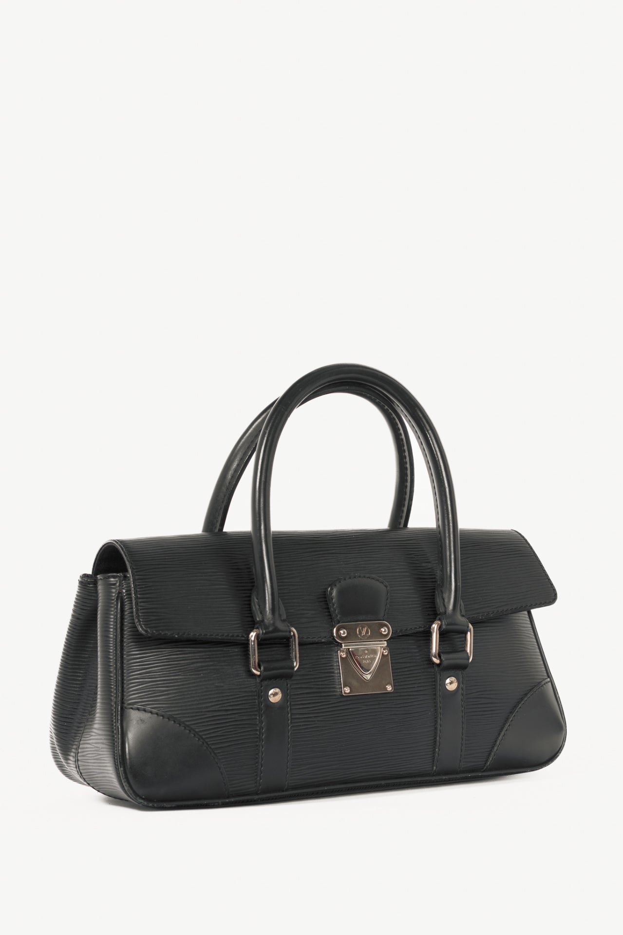 Louis Vuitton Segur PM Black Epi Leather Handbag