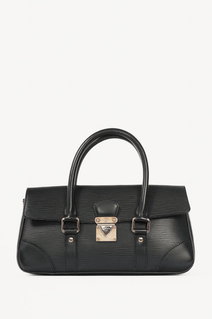 Louis Vuitton Segur PM Black Epi Leather Handbag
