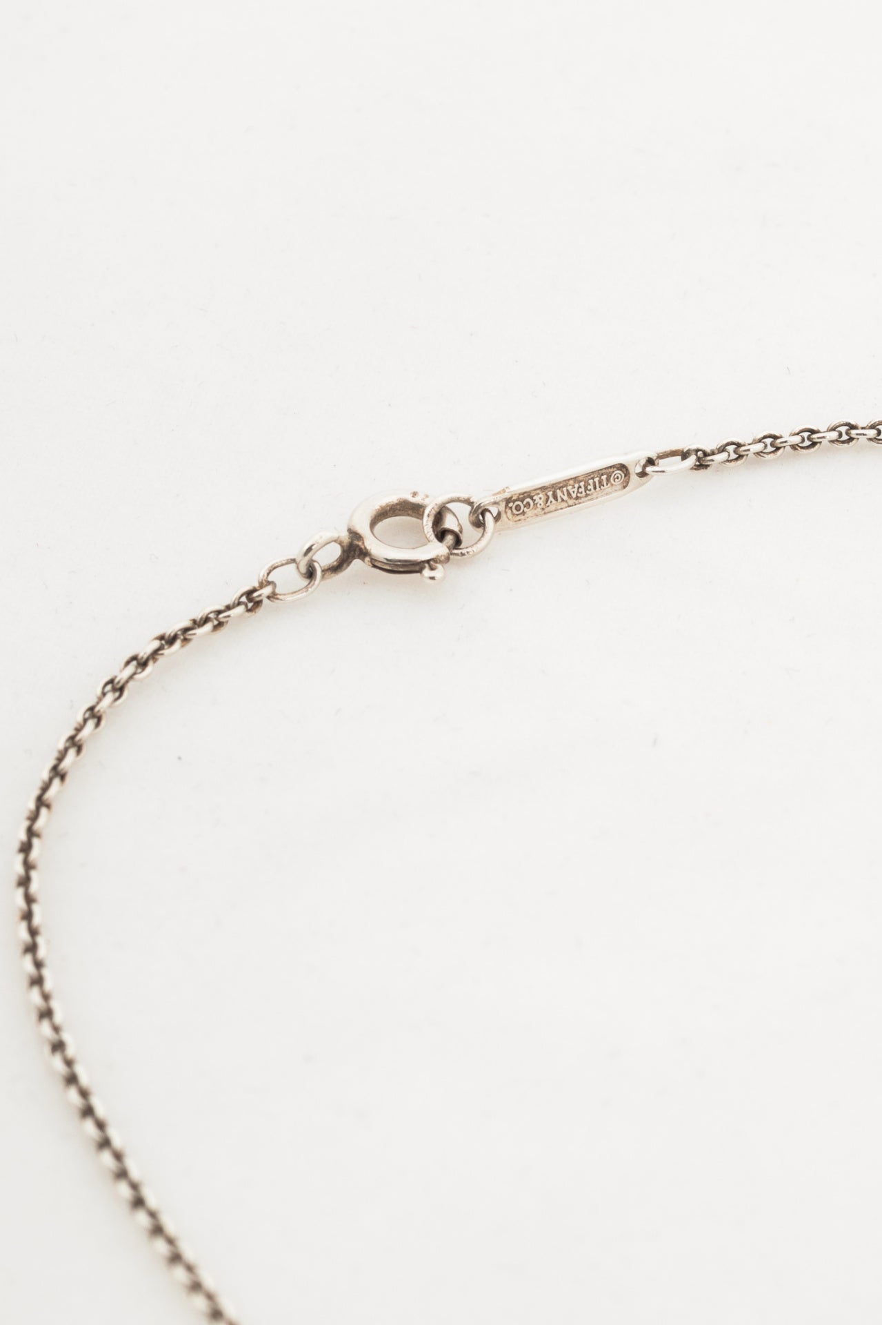 Tiffany & Co. 1837 Montage Cushion Sterling Silver Square-Pendant Necklace