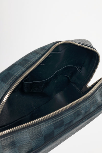 Louis Vuitton Toilette GM "Cobalt" Damier Canvas Pouch