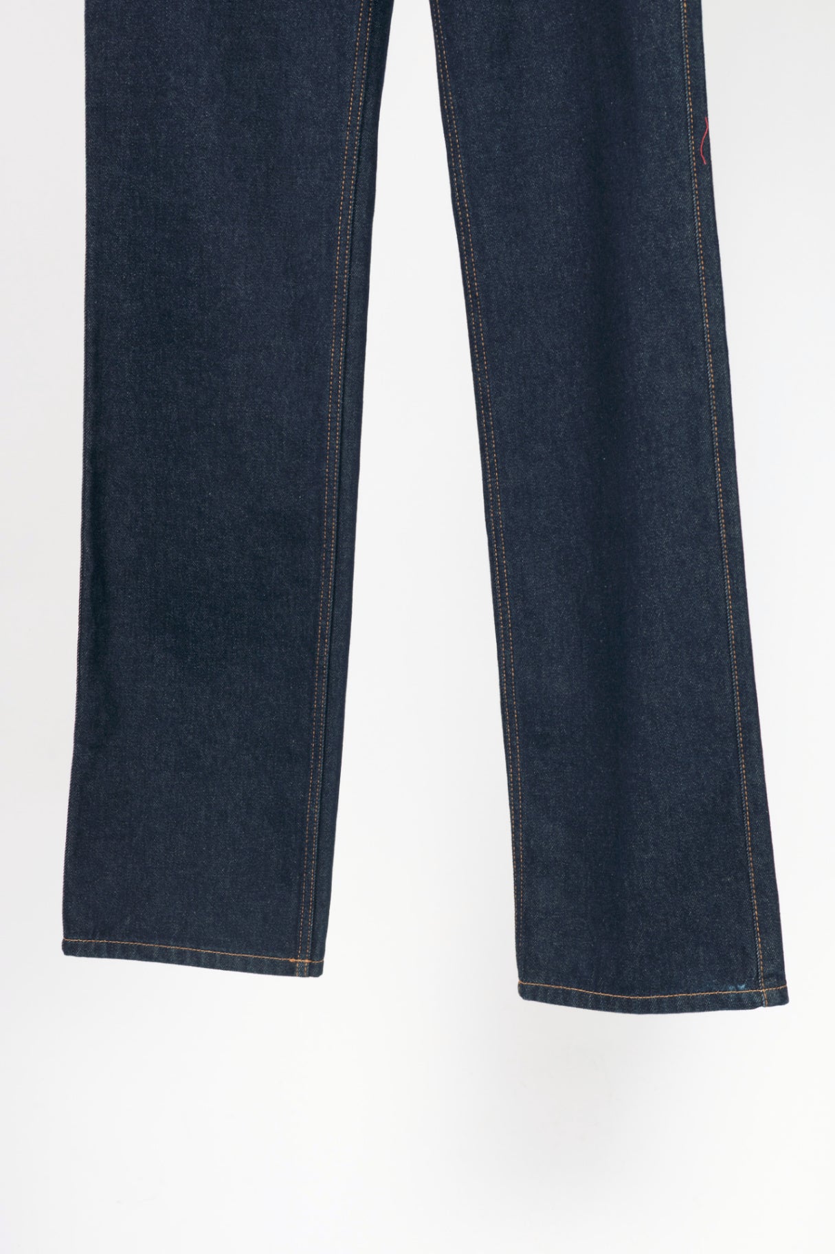Christian Dior Cruise 2024 Runway Deep Blue Fitted Jeans