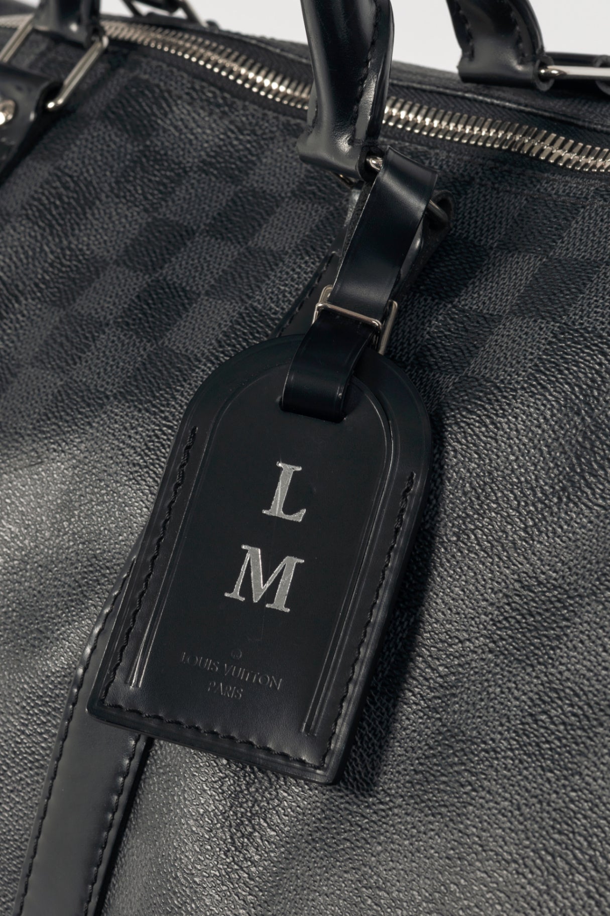 Louis Vuitton Keepall Bandoulière 55 Damier Graphite Duffle