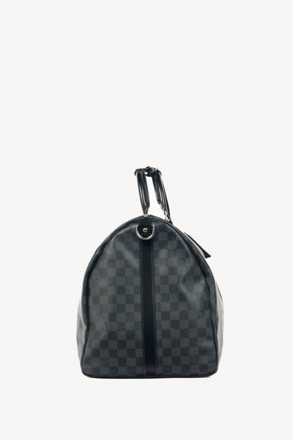 Louis Vuitton Keepall Bandoulière 55 Damier Graphite Duffle