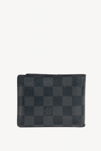 Louis Vuitton Graphite Damier Canvas Compact Wallet