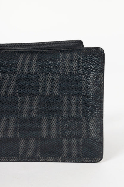 Louis Vuitton Graphite Damier Canvas Compact Wallet