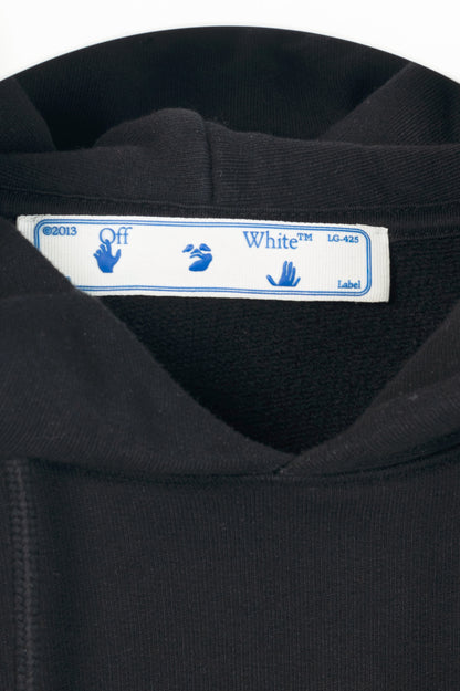 Off-White AW21 Black Caravaggio Painting Double Sleeve Hoodie