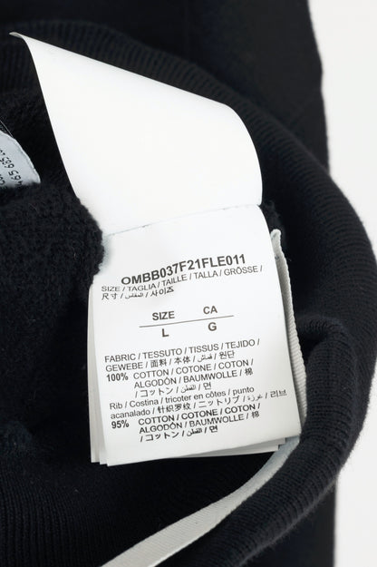 Off-White AW21 Black Caravaggio Painting Double Sleeve Hoodie