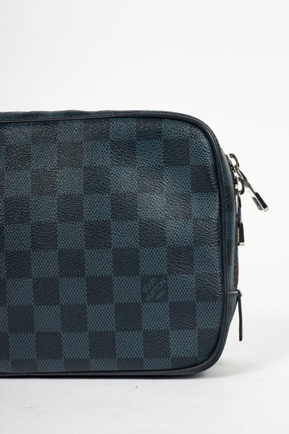 Louis Vuitton Toilette GM "Cobalt" Damier Canvas Pouch