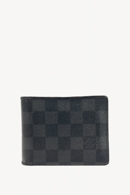 Louis Vuitton Graphite Damier Canvas Compact Wallet