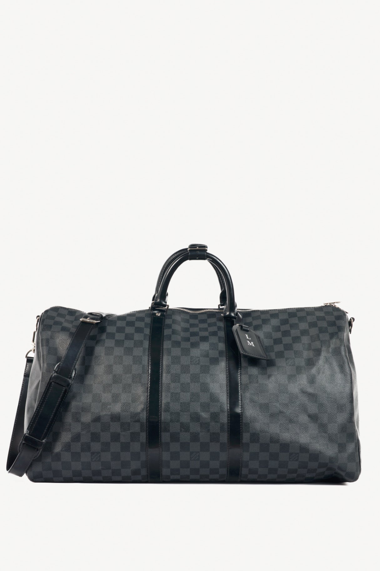 Louis Vuitton Keepall Bandoulière 55 Damier Graphite Duffle