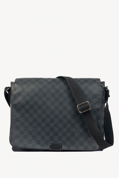 Louis Vuitton District GM Graphite Damier Canvas Messanger Bag
