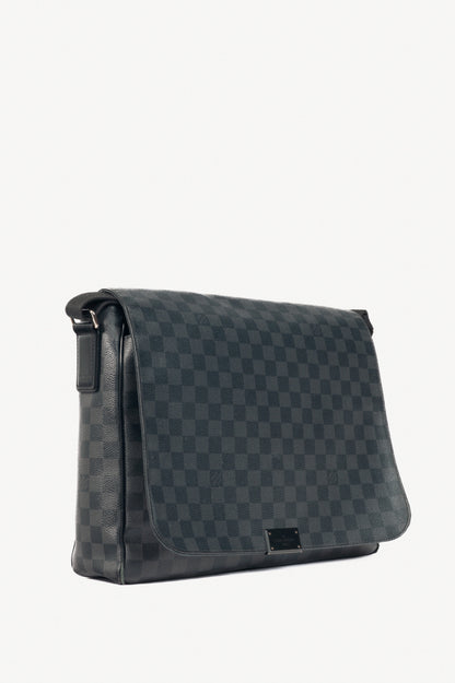 Louis Vuitton District GM Graphite Damier Canvas Messanger Bag