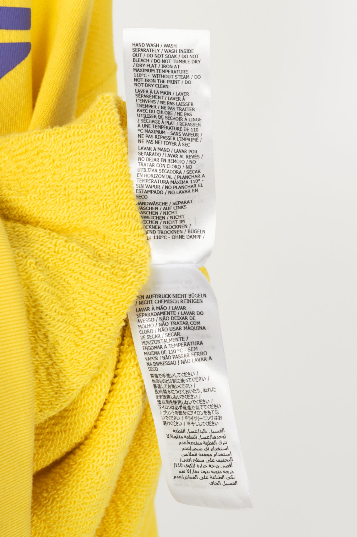 Gucci "Lime Yellow" Lemon-Print Cotton Jersey Sweatshirt