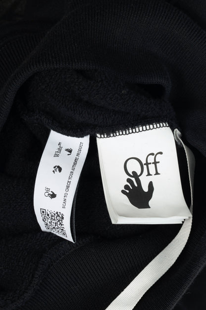 Off-White AW21 Black Caravaggio Painting Double Sleeve Hoodie