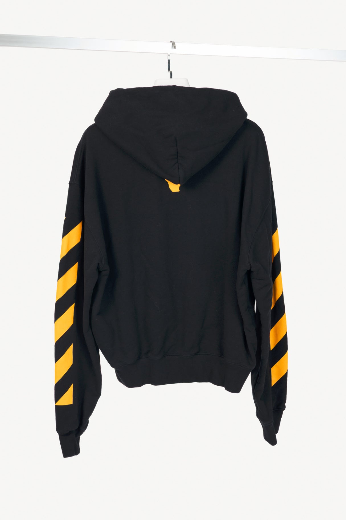 Off-White AW21 Black Caravaggio Painting Double Sleeve Hoodie