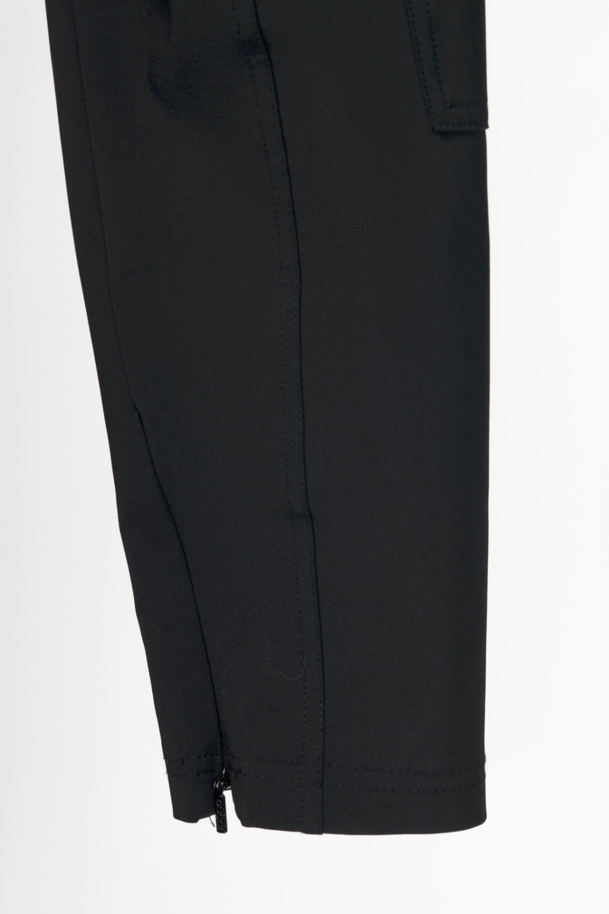 Gucci Black Twill Web-Trim Ankle-Length Riding Pants
