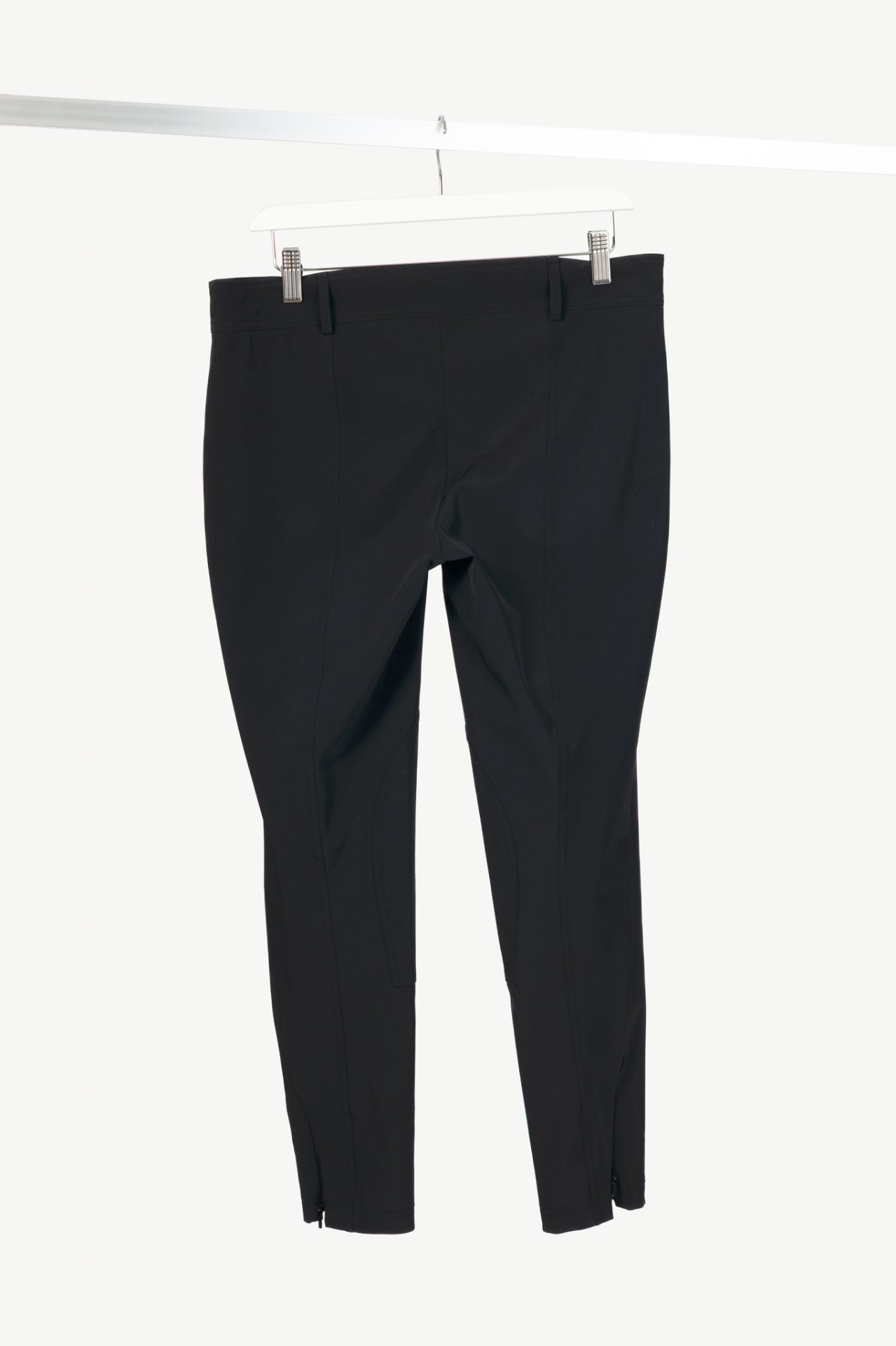 Gucci Black Twill Web-Trim Ankle-Length Riding Pants